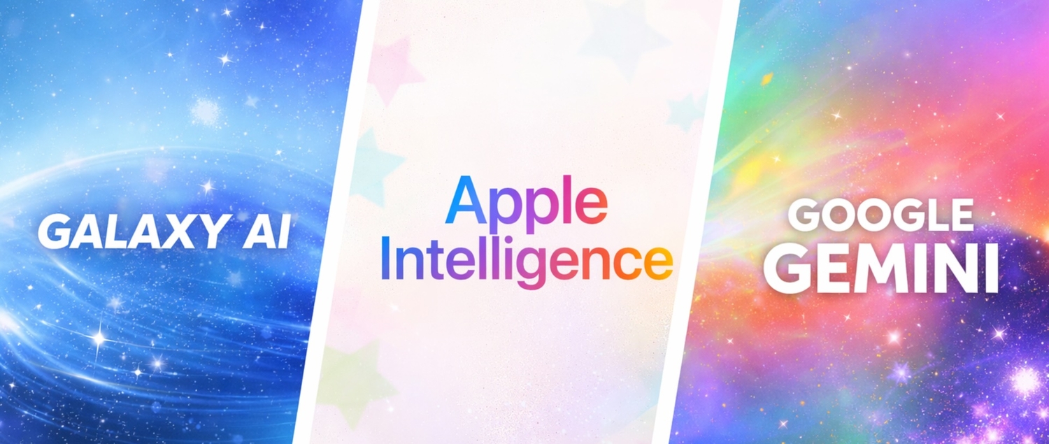 Galaxy AI vs Apple Intelligence vs Google Gemini