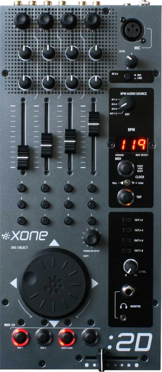 Allen & Heath Xone 2Dレビュー | 86つの事実と注目点