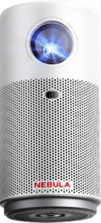 Nebula Capsule Air Proiettore Mini Smart 720p DLP, Con Netflix E Google TV, Batteria Integrata 2 Ore, Wi-Fi