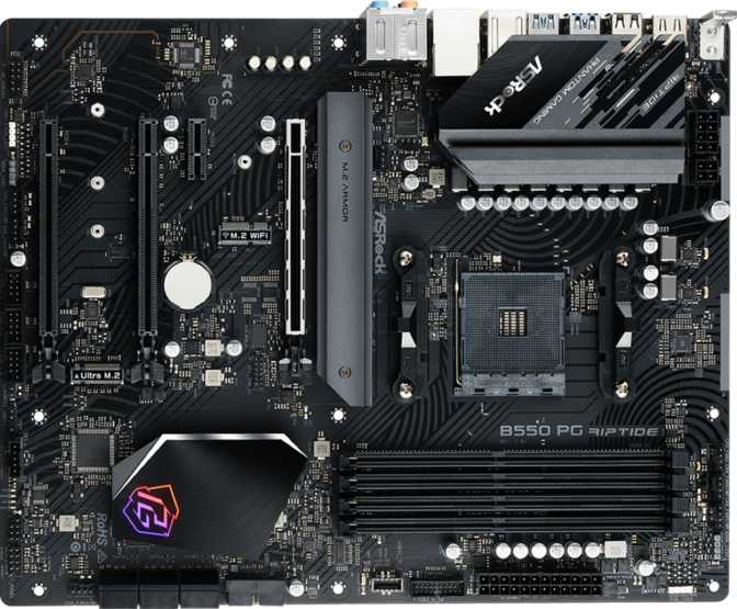 Pro4 Pg ASRock B550 PG Riptide vs ASRock B550 Pro4: What is the difference?