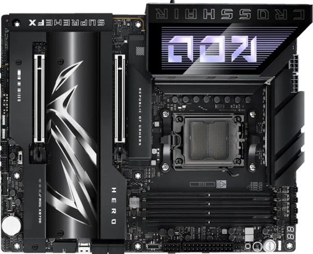 Análise de Asus ROG Crosshair X870E Hero | 75 características e