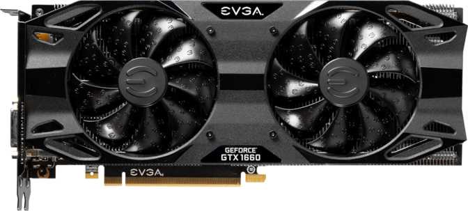 EVGA GeForce GTX 1660 XC Ultra Gaming 59 caractéristiques et détails