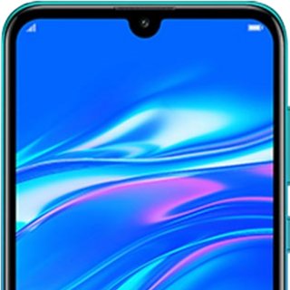 Custodia In Silicone TPU Per HUAWEI Y7 2019 / Y7 Prime, Con Telaio Galvanico – Bianco