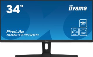 【美品】34インチ iiyama ProLite XUB3493WQSU-B1 ProLite XUB3493WQSU-5 ― 34型UWQHDウルトラワイドディスプレイ