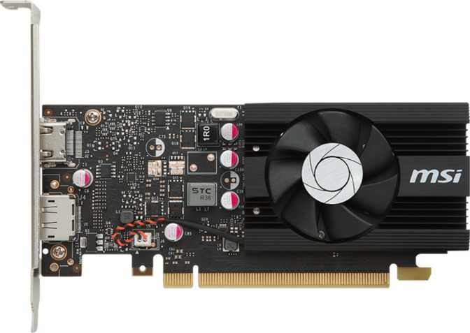 msi nvidia gt 1030 2gb graphics card