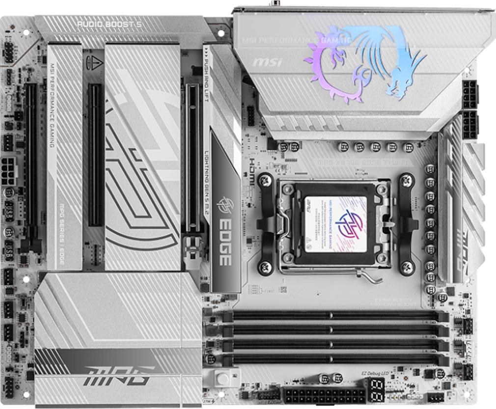 MSI MAG X870E Tomahawk Max Wi-Fi PZ vs MSI MPG X870E Edge TI WiFi