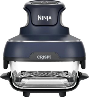 Fodere In Silicone Per Friggitrice Ad Aria Ninja Crispi – 2 Pezzi, 4QT E 6 Tazze, Riutilizzabili, Lavabili In Lavastoviglie, Grigio - 3