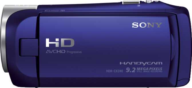 Sony HDR-CX240 review | 94 facts and highlights